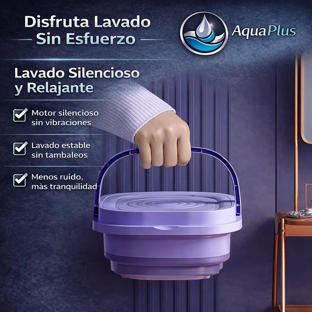 AquaPlus - Ropa limpia donde estés, sin ocupar espacio