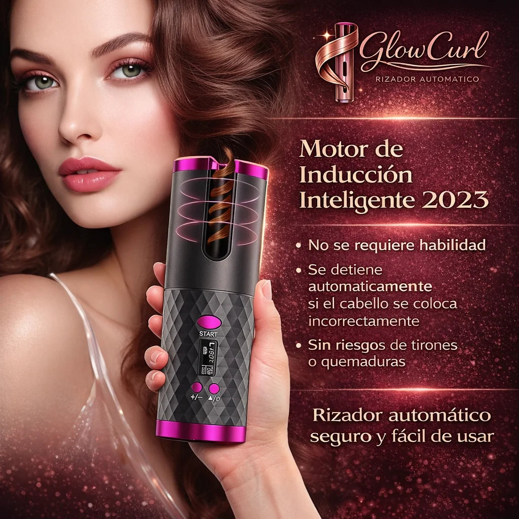 GlowCurl – Transforma tu cabello en minutos, en cualquier lugar