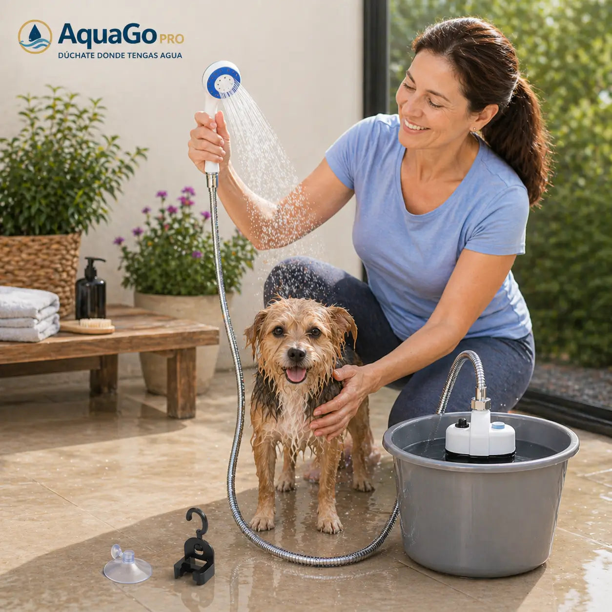 AquaGo Pro - Tu plan B para ducharte