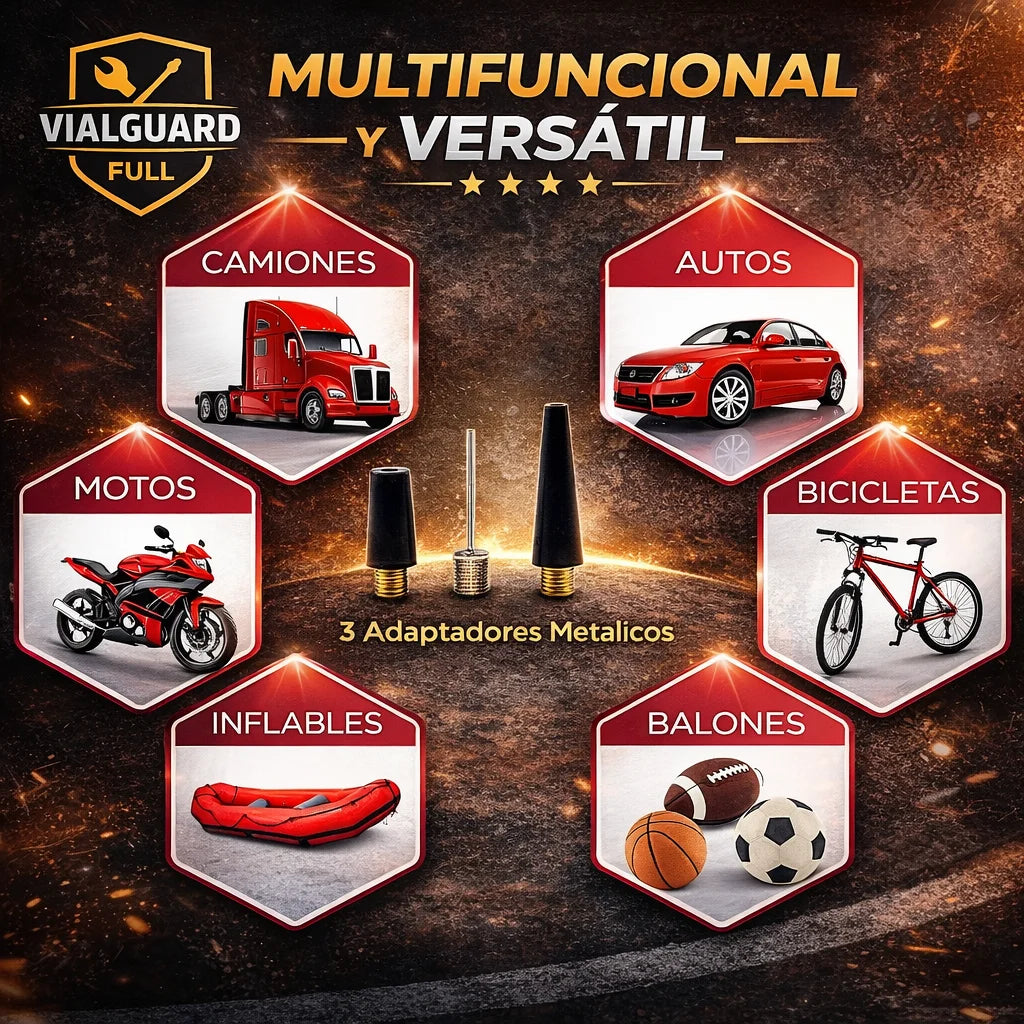 Kit Completo para el Auto 🚙 8 herramientas esenciales listas para usar 🔧 Protege tu familia ante cualquier falla vial